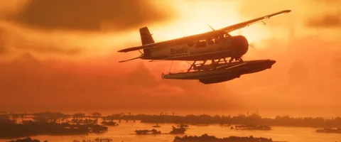 SEAPLANE SUNSET