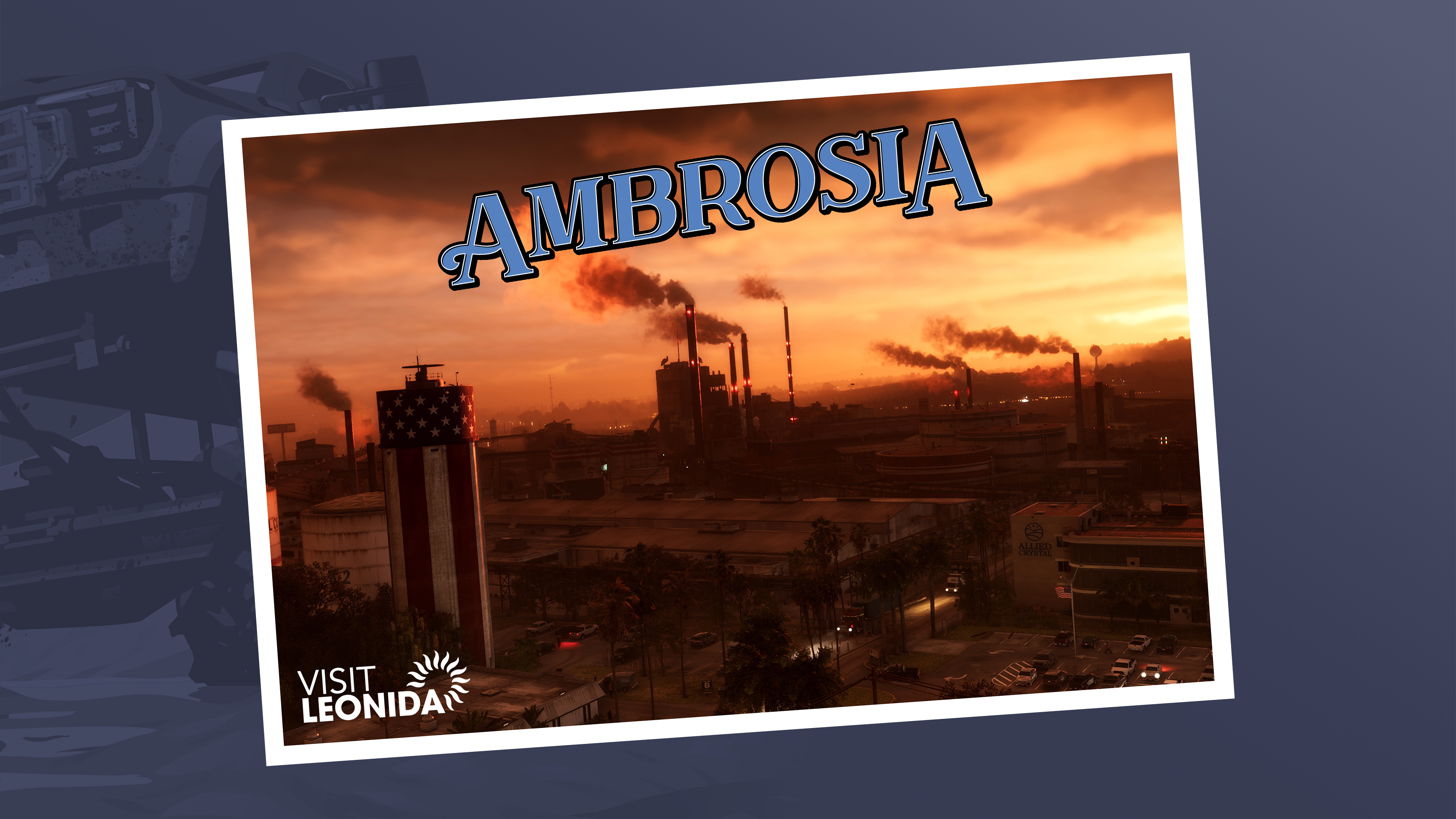 Ambrosia Postcard landscape